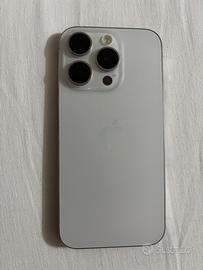 iPhone 15 pro - Titanio Bianco 256 gb