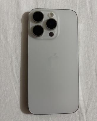 iPhone 15 pro - Titanio Bianco 256 gb