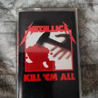 Metallica Kill 'em All original 1989 tape