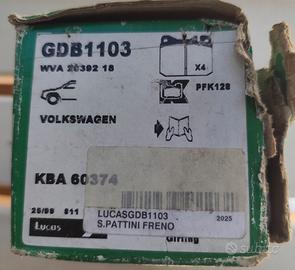 pastiglie freni Volkswagen 