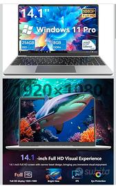 Intel Celeron N4020 Portatile da 14.1", Memoria DD