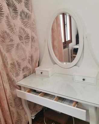 consolle di colore bianco 