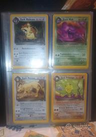 Lotto carte Pokémon Vintage lotto dark Muk,Persian