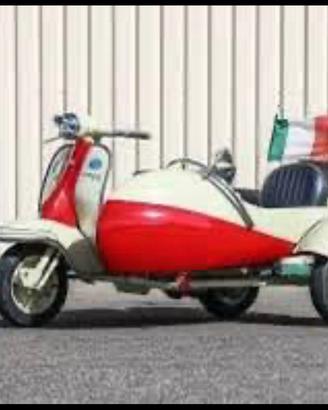 Lambretta Li con Sidecar omologato 1962