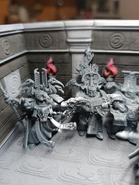 set di 7 miniature per wargame 