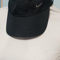 cappello nike#hat nero con visiera