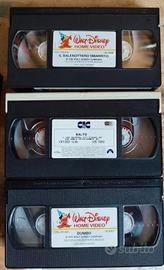 film Disney cassetta VHS 