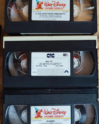 film Disney cassetta VHS 