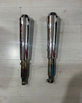 Marmitte Moto Guzzi V9 Roamer