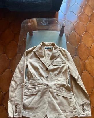 Ralph Lauren Giacca Blazer beige da donna tag S