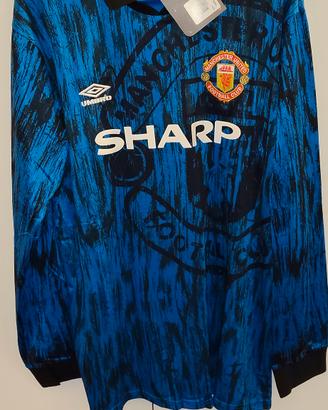 Maglia calcio trasferta Manchester Utd 1992-1993
