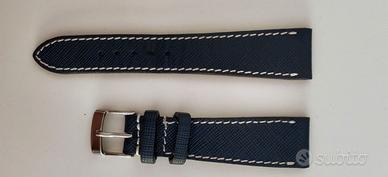 Cinturino artigianale in pelle SAFFIANO 