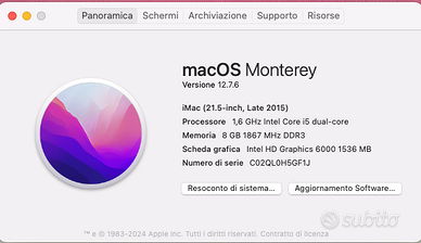 iMac 21.5