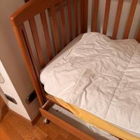 Lettino color cliegio