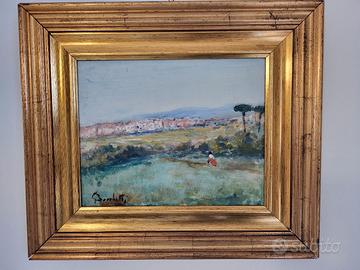 quadro tempera su tavola Gaetano Bocchetti 