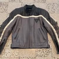 Giacca moto in pelle Dainese Tg 50