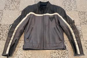 Giacca moto in pelle Dainese Tg 50