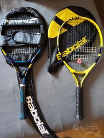 Racchette da tennis misura JR23 e 25 da bambino