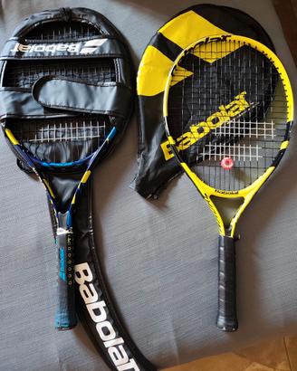 Racchette da tennis misura JR23 e 25 da bambino