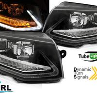 Fari anteriori VW T5.1 09-15 TUBE LED Dinamici