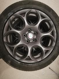 Cerchi Alfa Giulia da 17 gomme Michelin 225 50 17