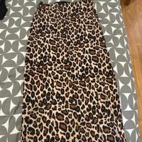 Gonna Leopardata con spacco