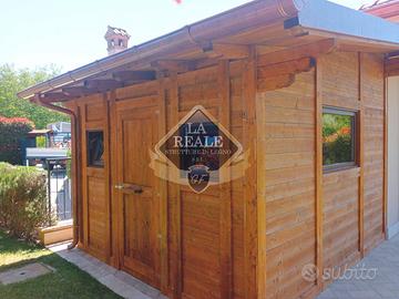 CASETTE DA GIARDINO IN LEGNO LAMELLARE