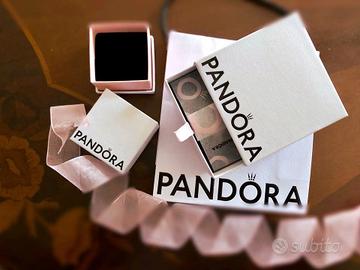 Pandora busta scatola box anello charm collana