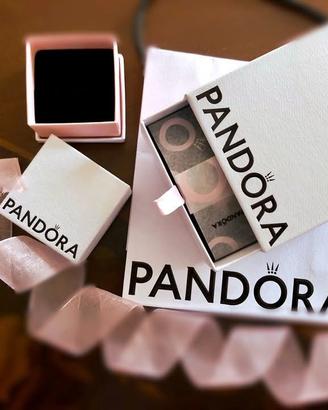 Pandora busta scatola box anello charm collana