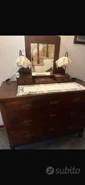 Credenza vintage legno di noce