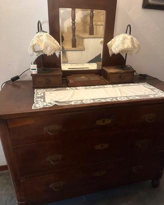 Credenza vintage legno di noce