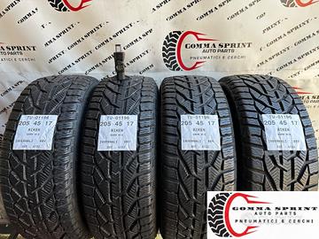 4 PNEUMATICI 205/45 R17 RIKEN INVERNALI SEMINUOVE