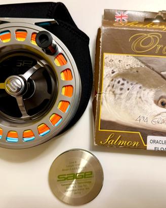 Sage 4210 fly reel-mulinello pesca a mosca  e code