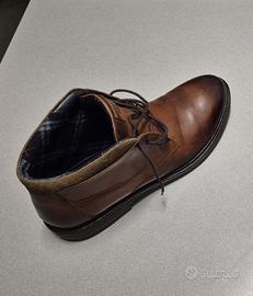 Polacchine in pelle marroni