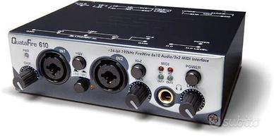 scheda audio firewire esi quatafire 610