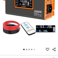 Inverter a onda sinusoidale pura, da 12 V CC a 220