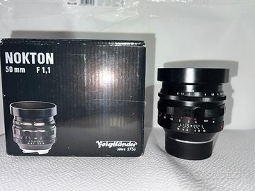 Voigtlander Nokton 50 mm F 1.1