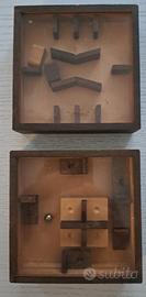 Giochi di pazienza e abilità in legno