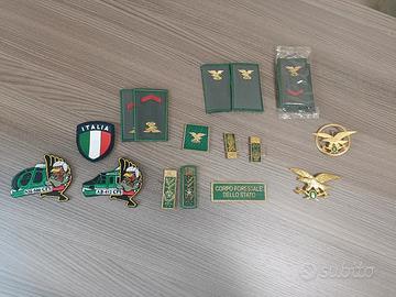patch militari e gradi, alamari, dell ex  CFS