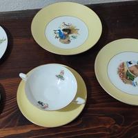 Raro Set da Colazione Vintage per Bambini