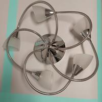 Lampadario bracci flessibili