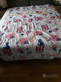 N.2 Trapunte  letto singolo con  elementi iconici.