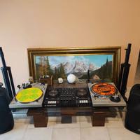 Console DJ Set Traktor S4 MK3+Casse+Giradischi