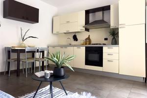 Bilocale arredato con grande area esterna