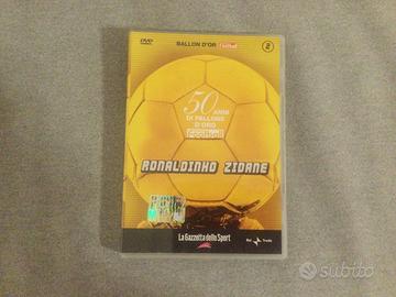 DVD PALLONE D'ORO RONALDINHO - ZIDANE