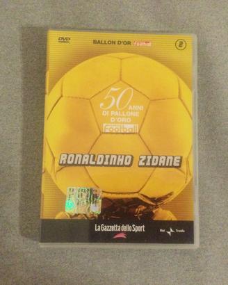 DVD PALLONE D'ORO RONALDINHO - ZIDANE