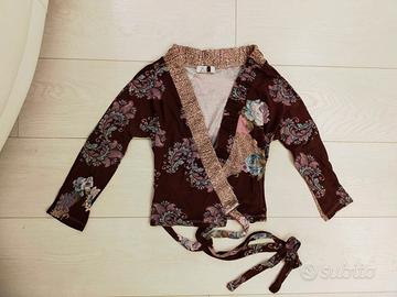 Top scollo a portafoglio donna - Taglia S