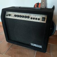 Amplificatore Yamaha + chitarra elettrica