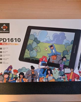 Tavoletta Grafica Display 16’’ GAOMON PD1610 Dise