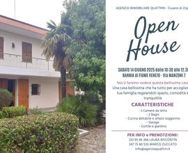 Open house sabato 14 giugno su appuntamento